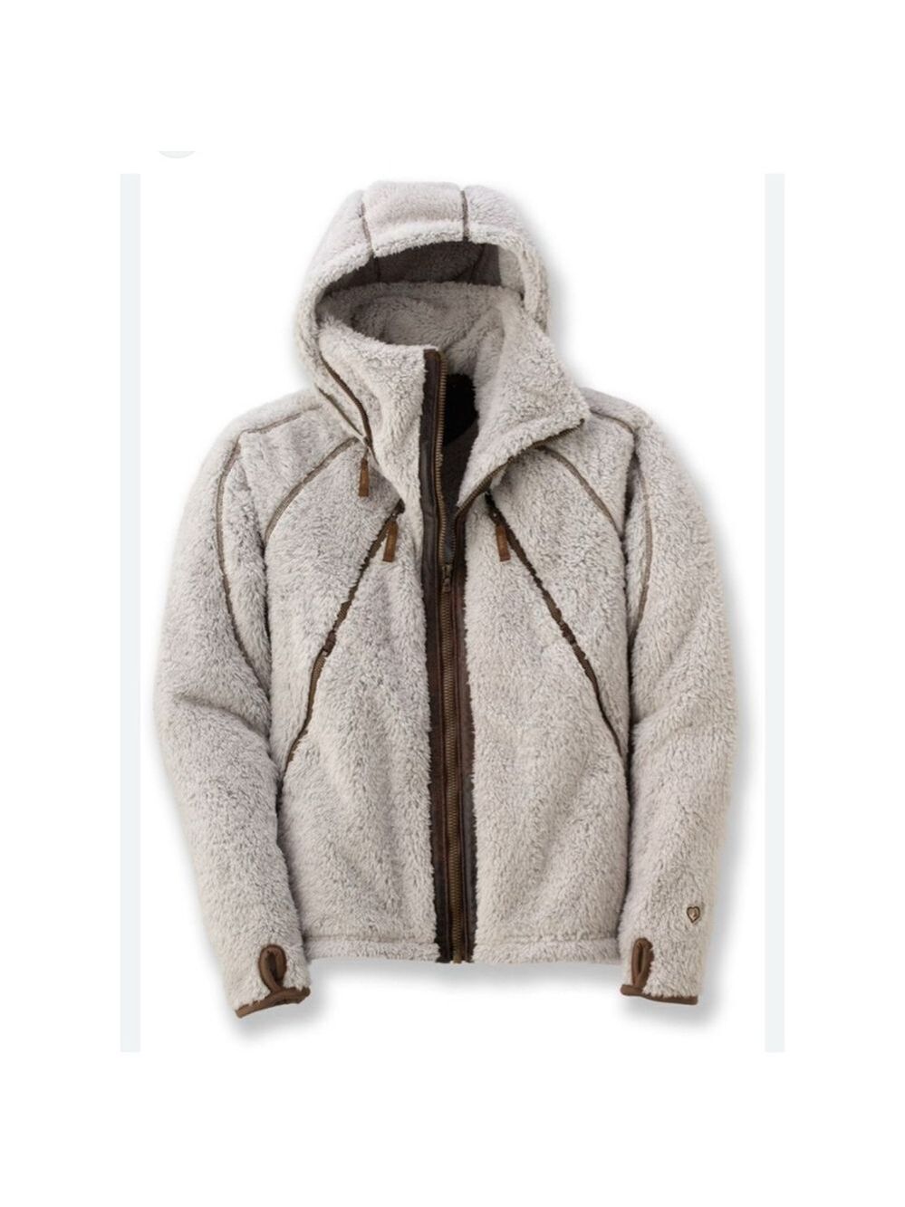 KUHL Boho Was Jacket size Med Italian Fleece & Suede Nordic Penny Lane outdoor - Picture 2 of 8